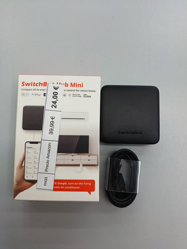 SwitchBot Hub Mini Negro | Control Inteligente Wi-Fi